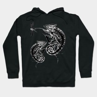 Catch - Chameleons and Dragonfly Hoodie